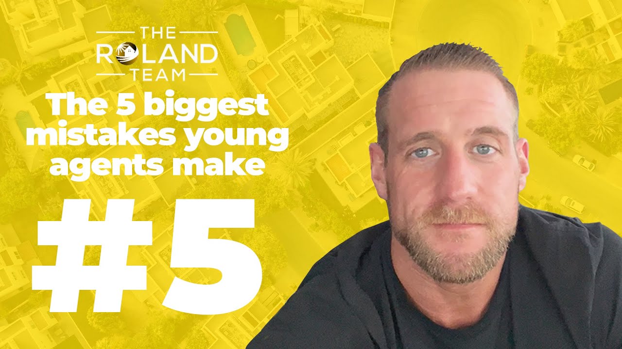 The Top 5 Biggest Mistakes that New Real Estate Agents Make. ❌Mistake # 5 ❌