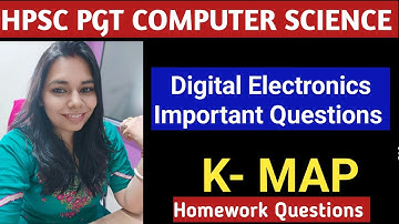 Digital Electronics question FOR HPSC PGT computer science || NS CLASSES || HOMEWORK QUESTIONS