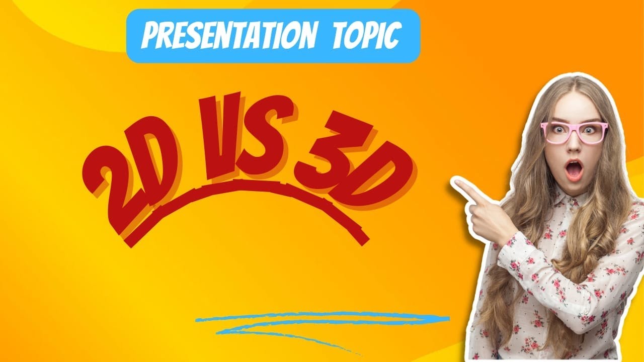 Difference between 2D vs 3D - YouTube