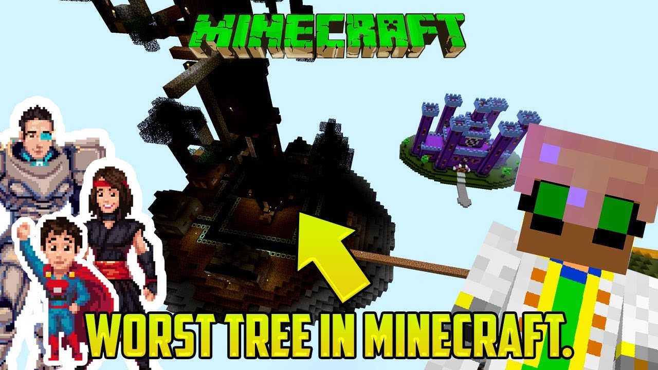 Minecraft: THIS TREE. IS. THE. WORST. (Sky Megalith #10!)
