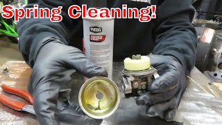 Briggs And Stratton Mower Carburetor Cleaning