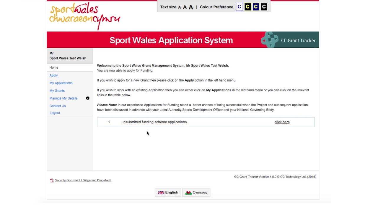 Sport Wales Applying for a Grant YouTube