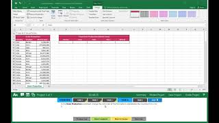 Excel 2016 Exam 3 - Project 3