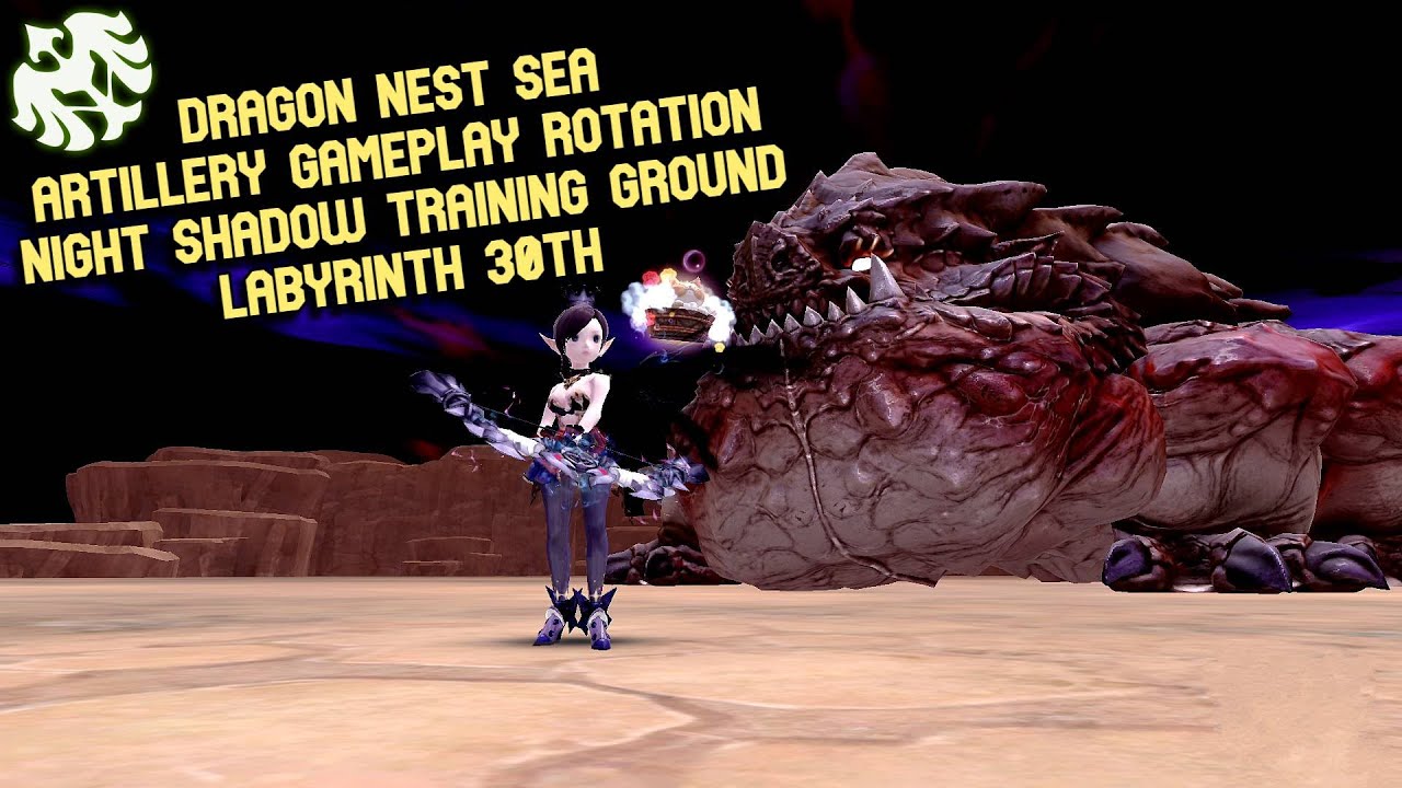 DN SEA Artillery Night Shadow Training Ground F30 Easy Gameplay Rotation June 2025 Update