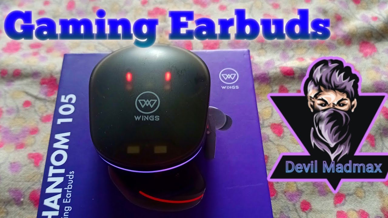 Unboxing Wings phantom 105 gaming TWS for free fire worth 1799/-😍😍🔥