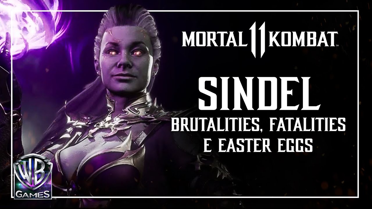 Mortal Kombat X - Jogando com SINDEL PERSONAGEM SECRETO 