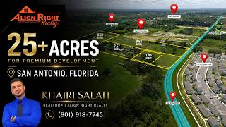 25+ Acres of Development Land in San Antonio, Florida | Prime Pasco Growth Corridor