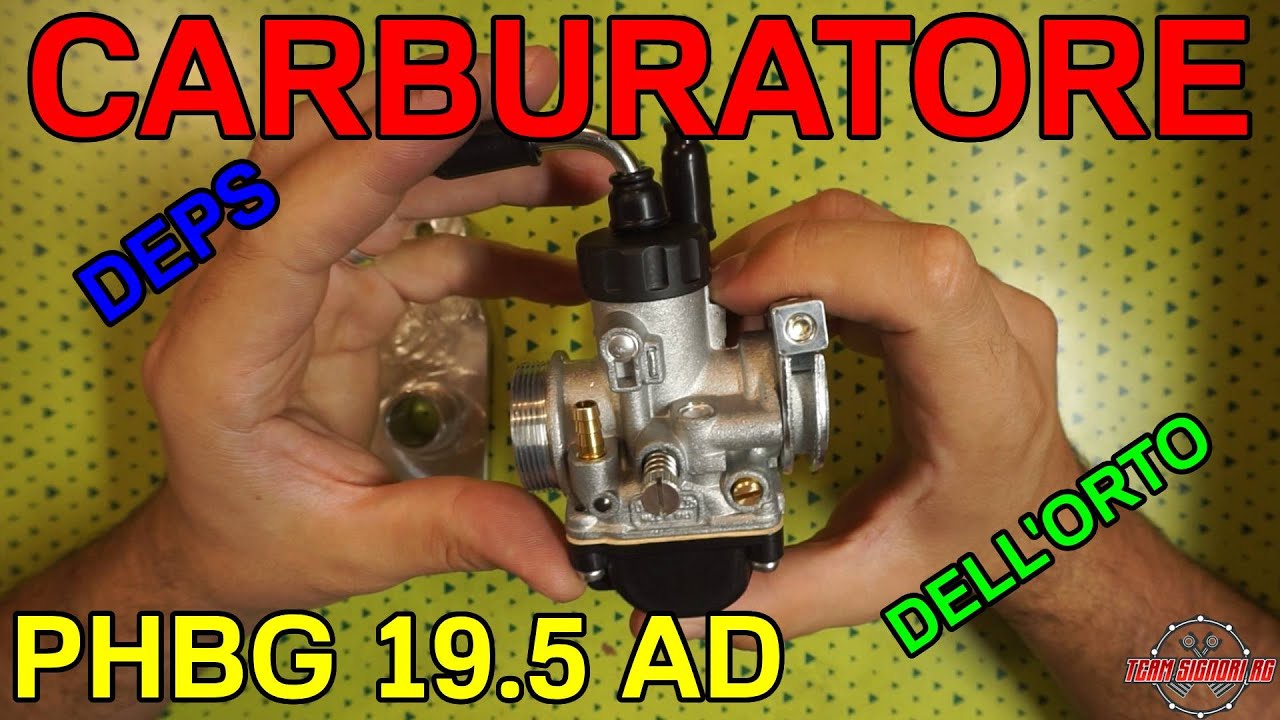 Malossi PHBG 19 Carburetor Power System For Crankcase - Piaggio Hello 50