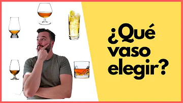 ¿Cuáles son los vasos para tomar ron?