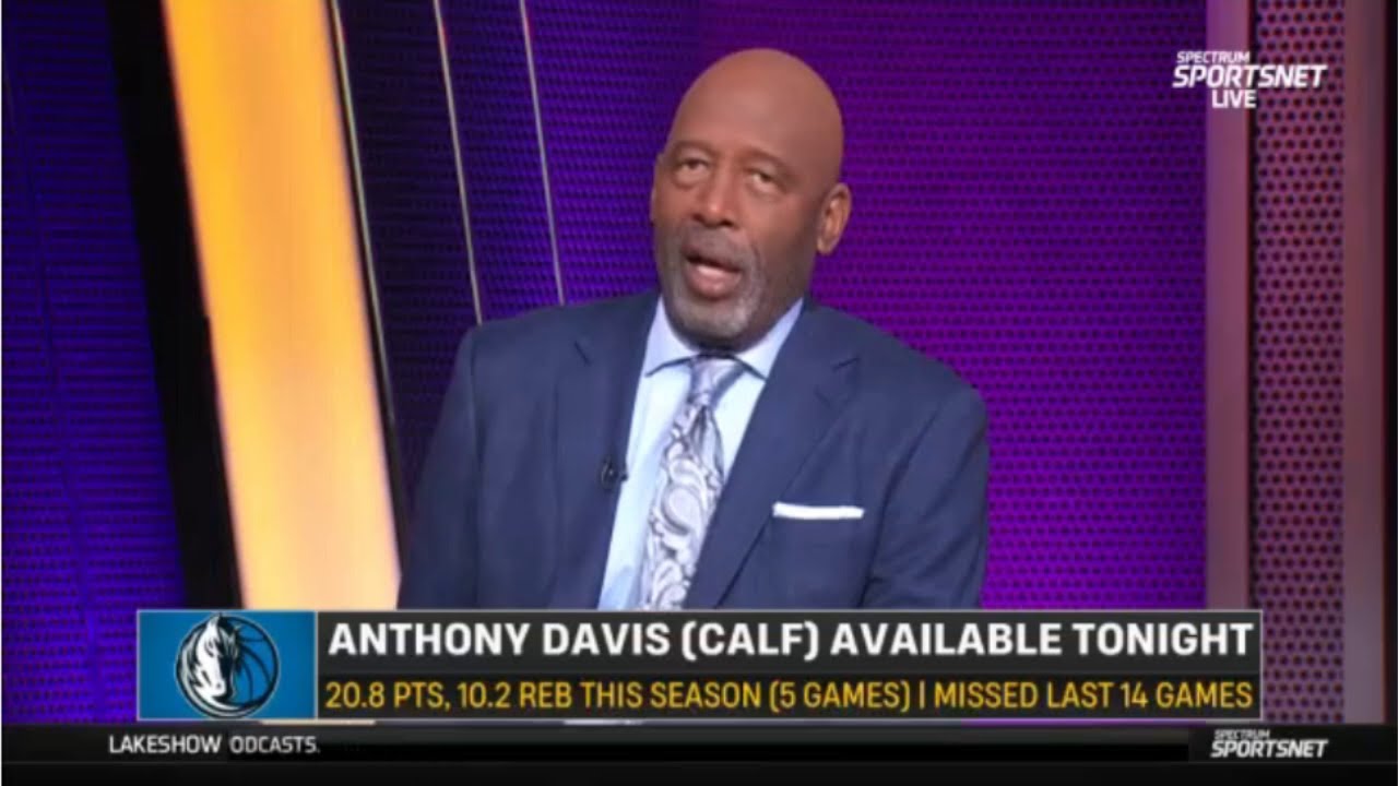 James Worthy has a HUGE update on Lakers starting lineup changes vs Mavs: Luka Doncic, Anthony Davis