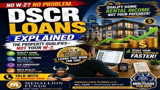 🏠 DSCR Loans Explained: How Investors Buy Rentals Without W-2 Income