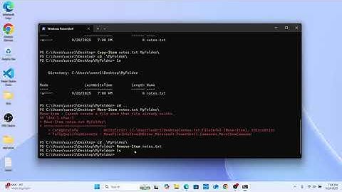 PowerShell Tutorial for Beginners 3:  Working with Files & Folders