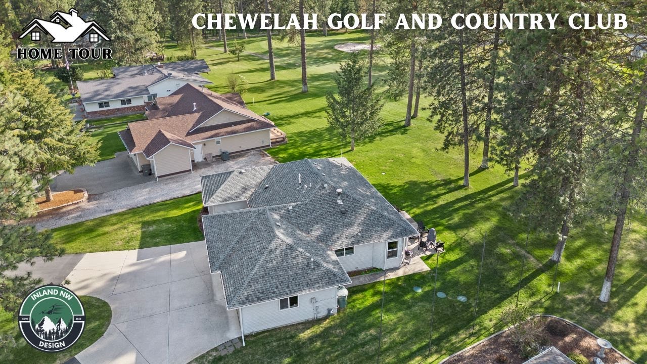 Inland Northwest Golf Course Home for Sale! | 124 W Trappers Loop | Home Tour