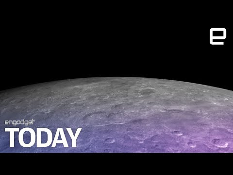 Water ice discovered on the moon's surface | Engadget Today