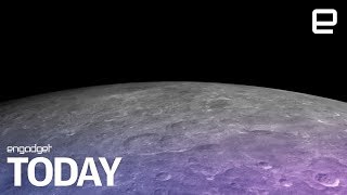 Water ice discovered on the moon's surface | Engadget Today