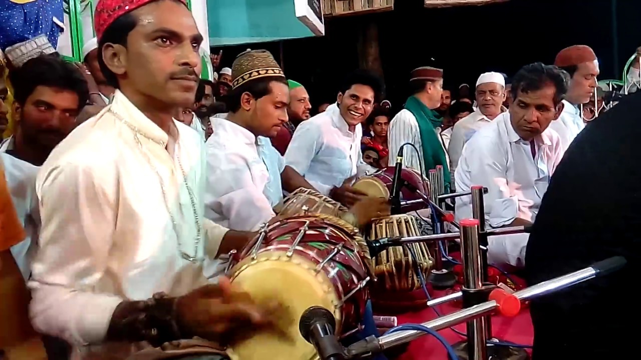 Md naseer nagma dholak  allah he janta hai mohammed ka marta ba  banjo playing by touseef