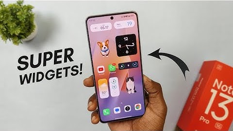 🔥Enable HyperOS Super Widgets on Redmi Note 13 Pro 5G Or Any Poco & Redmi Phones⚡