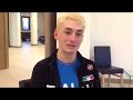 Niccolò Pacinotti, in Maglia Azzurra alla vigilia del GP Nobili