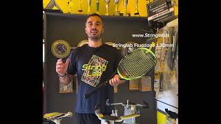 Stringlab Racket Clinic - Lavoro di incordatura su Yonex Ezone