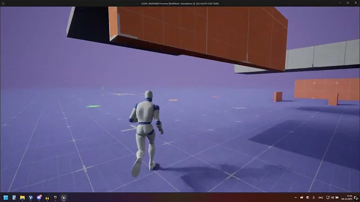 Unreal Engine 5.7.1 | New GASP (Game Animation Sample Update)