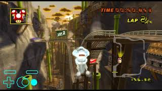 mkwii Tas Platinum Runner 200cc Warios Gold Mine Flap no Glitch  22456
