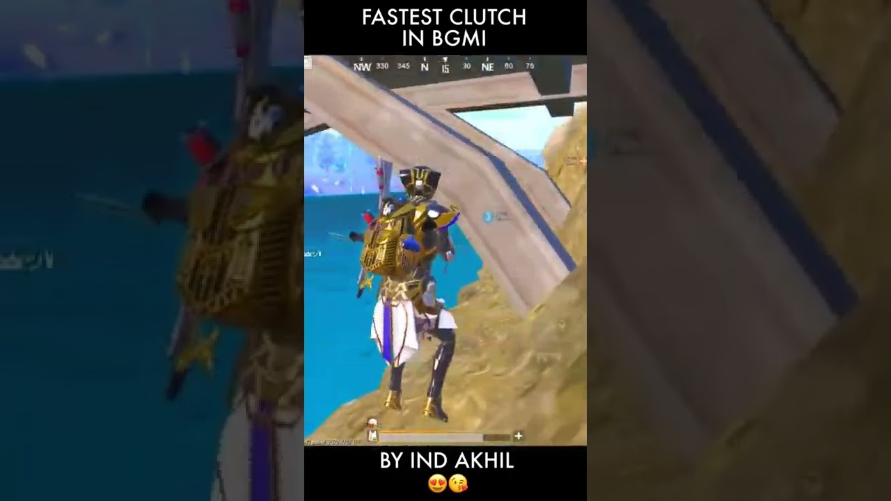fastest cluth in bgmi 