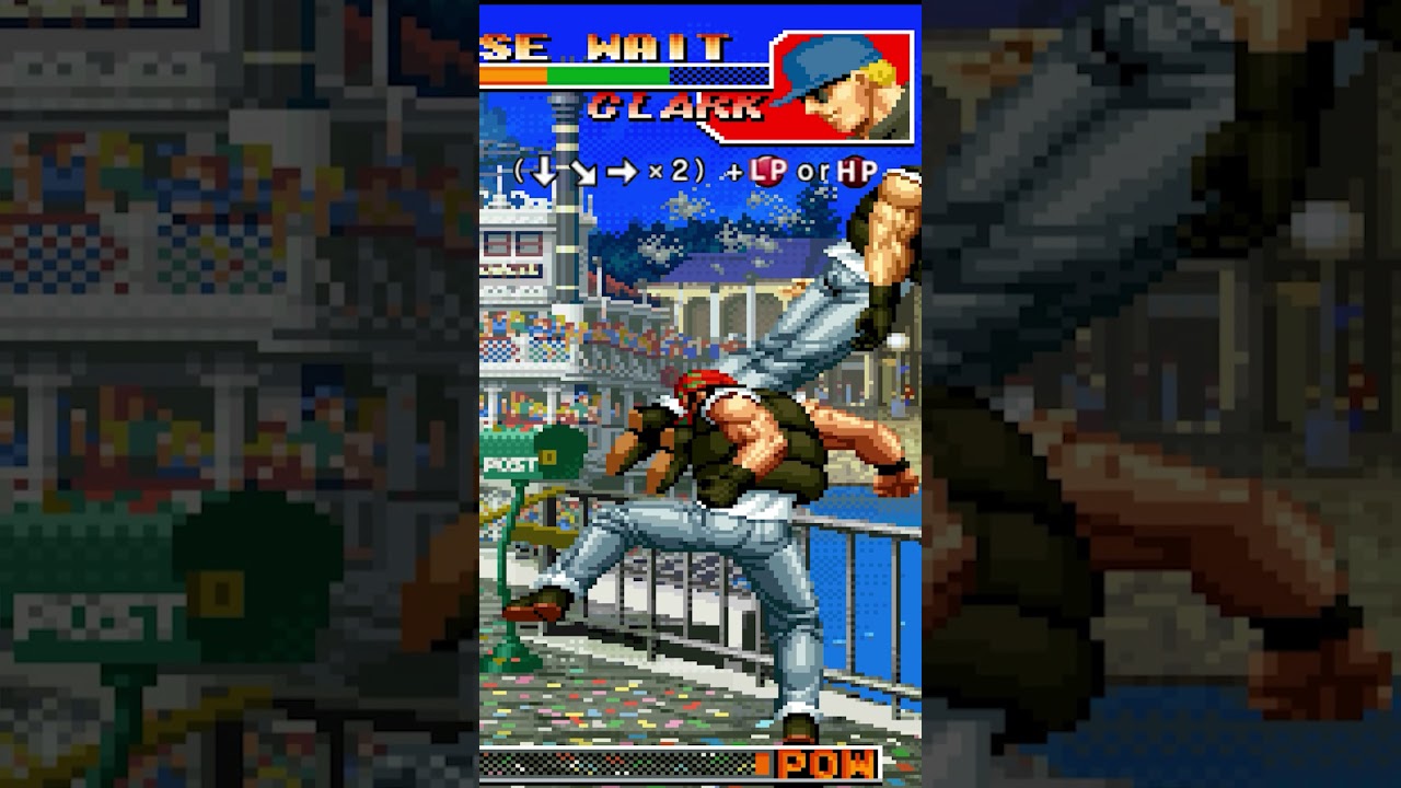 Ralf Galactica Phantom The King of Fighters 97 KOF 97