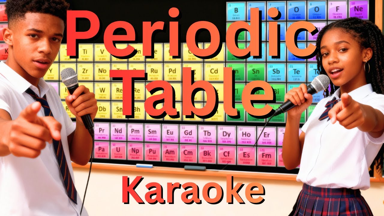 Periodic Trends — Karaoke (Radius, IE, EN & Metallic Character) | Instrumental + On-Screen Lyrics