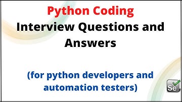 Python Coding Interview Questions and Answers | IBM, Capgemini, HPE, Toshiba interview questions