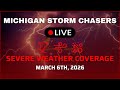 Michigan Severe Weather Coverage - March 6th, 2026