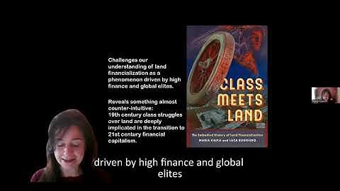 Class Meets Land (I.) by dr. Maria Kaika: seminar Land Politics