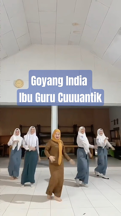 Joget India Ibu Guru & Murid-muridnya |Tiktok: ibuguru_fita | Tinak Tin Tana #dance #hindisong #fyp