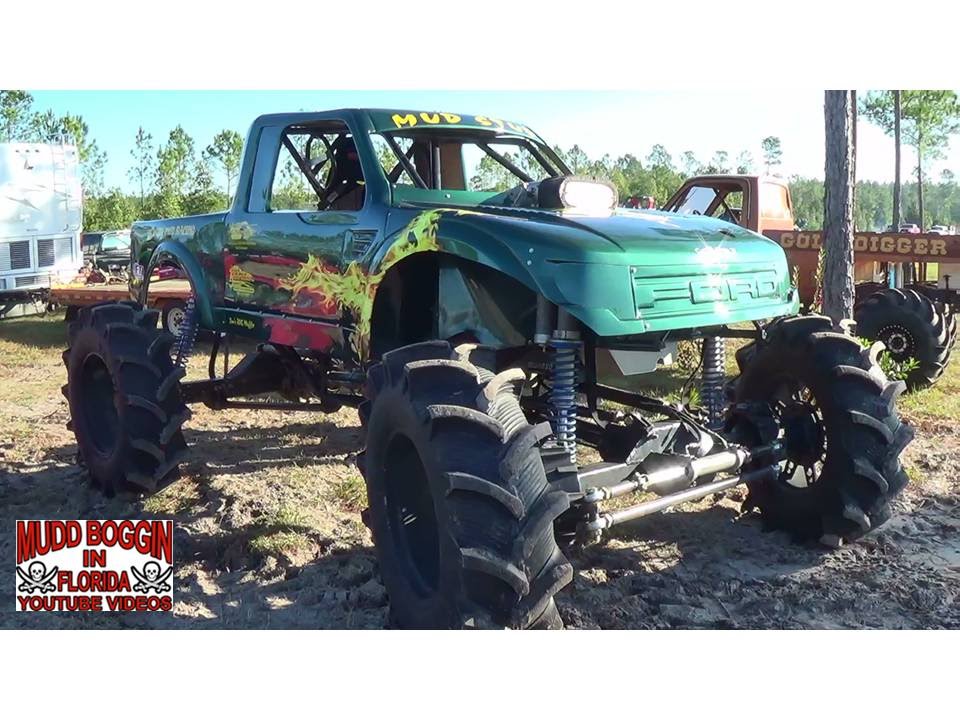 Ford Raptor Mega Truck Mud Stud Rocks Hog Waller You