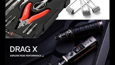 VOOPOO drag PNP RBA coils. How to cleanup and reinstall for Salt NIC