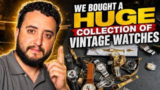 We Bought a MASSIVE Vintage Watch Collection in Florida!