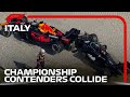 Verstappen & Hamilton Clash at Monza | 2021 Italian Grand Prix