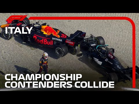 Verstappen & Hamilton Clash at Monza | 2021 Italian Grand Prix