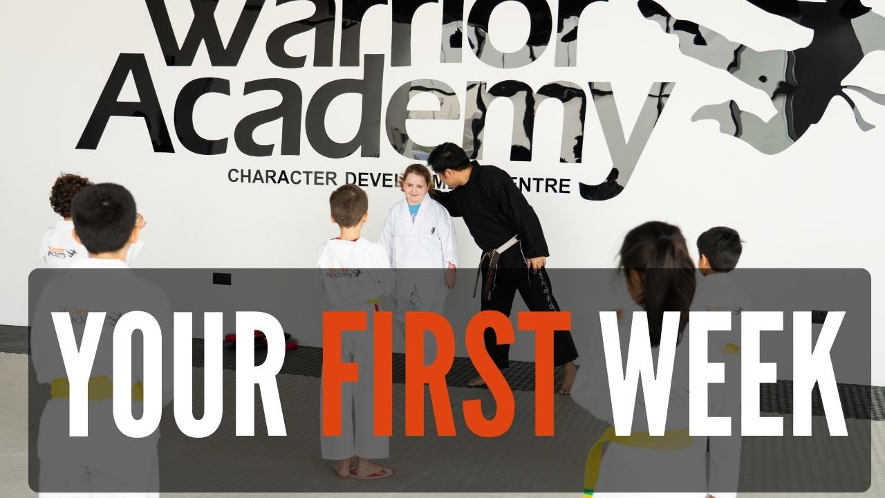 Your First Week At The Warrior Academy - What to expect? Kids Martial Arts Classes Dubai