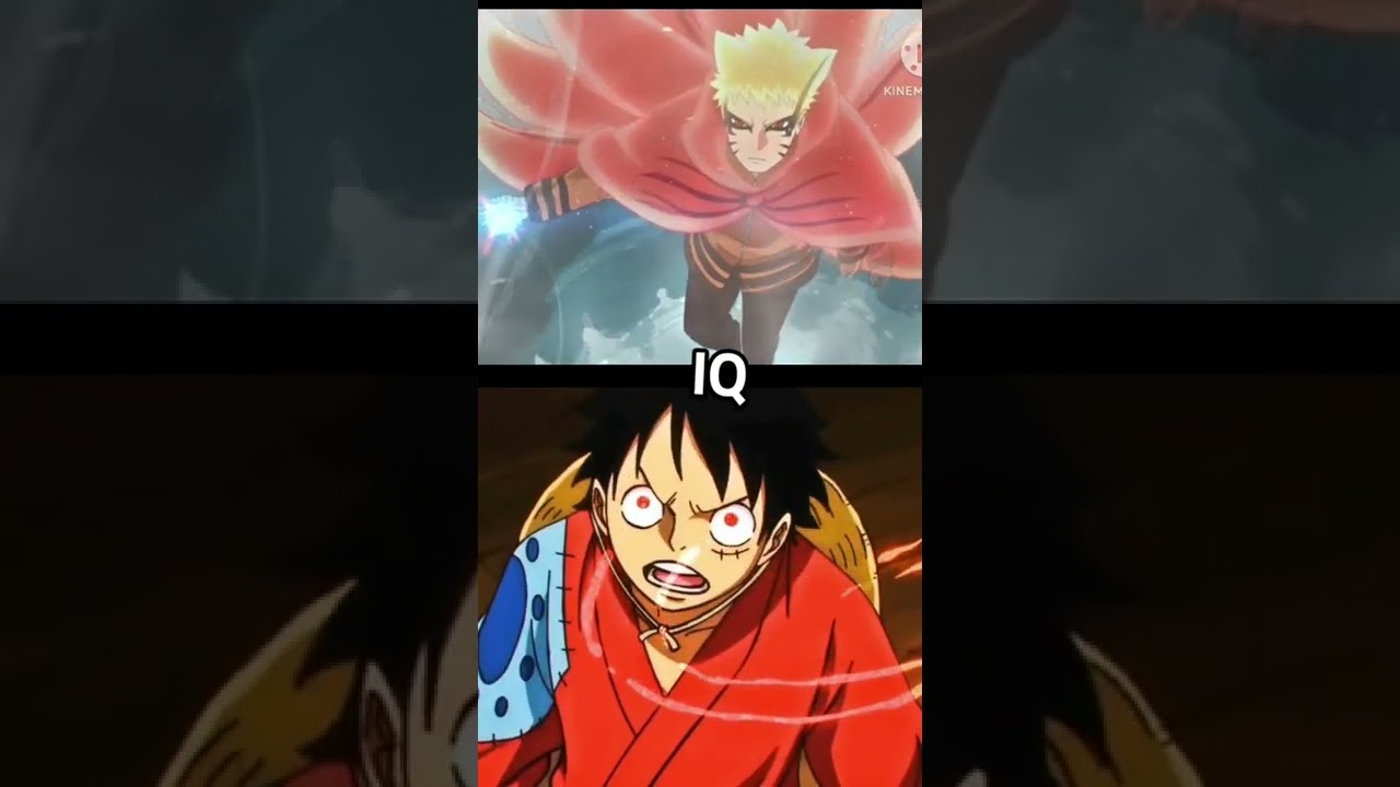 Naruto Baryon Mode Vs Luffy Gear 5 Gear 5 luffy vs Naruto Baryon mode | #shorts #anime #gear5luffy vs #