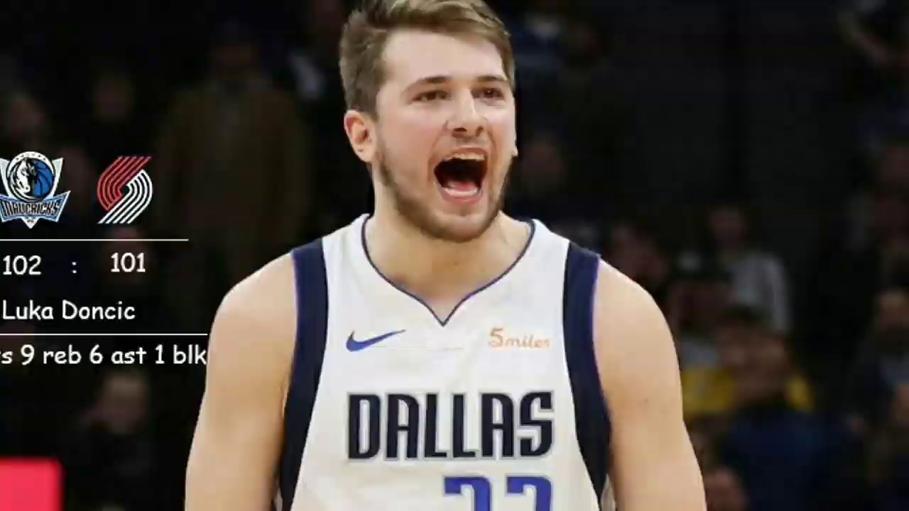 Luka Doncic Full Highlights 10.02.2019 Mavs vs Blazers - 28 Pts, 6 ast ...