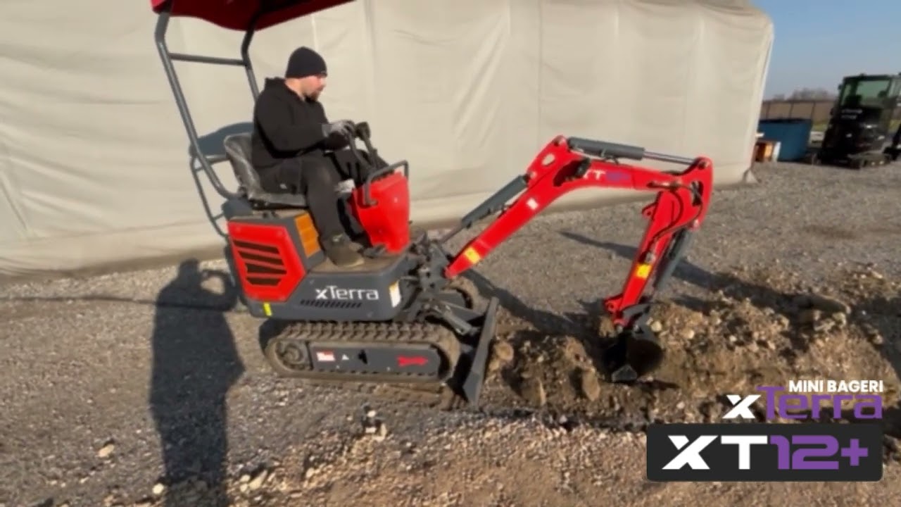 MINI BAGER XTERRA - ISKOP - XT12 1200kg - PRODAJA - HRVATSKA - ZAGREB