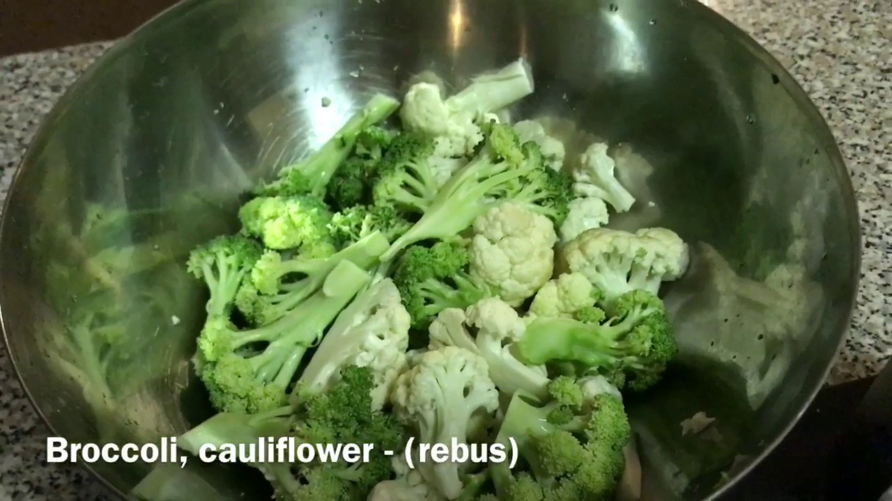 Broccoli Cauliflower w/ Mornay Sauce YouTube