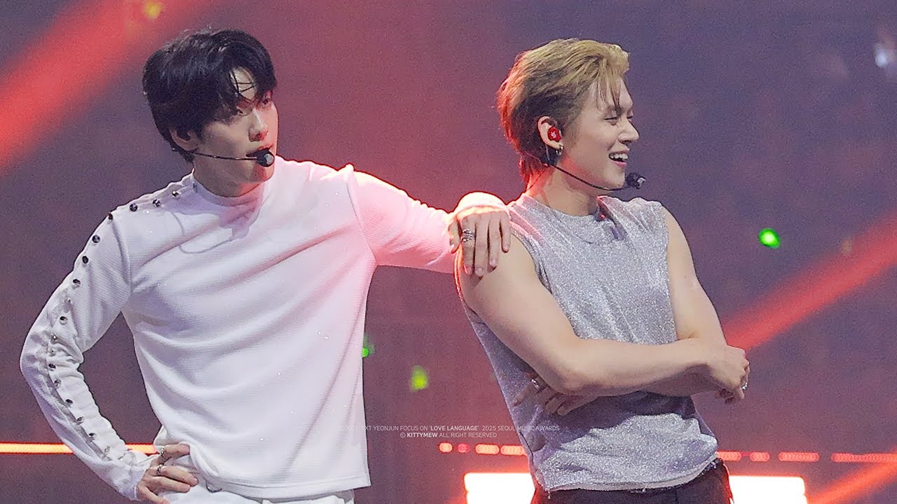 [4K][FANCAM] 250621 YEONJUN FOCUS ‘Love Language(러브랭귀지)' @2025 SMA 서울가요대상 서가대 연준 직캠