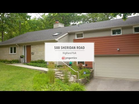 588 Sheridan Road, Highland Park, IL home video tour
