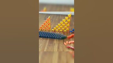 Small but satisfying domino setup!