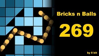 Bricks n Balls / Bricks Breaker Puzzle - 269 level cleared, 3 stars