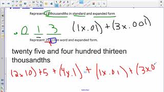 Module 1   Topic B Lesson 5 Decimals in all Forms