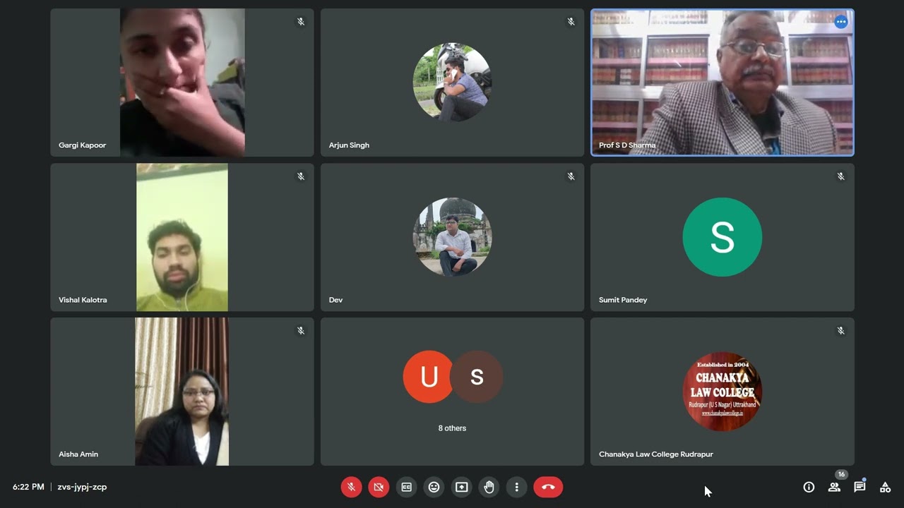 Guest Lecture on "Possession: Legal Concepts and Implications Part I" 