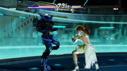 Kasumi (Demon mod) vs Mila (Elite General) | DOA6 mods | CPU vs CPU