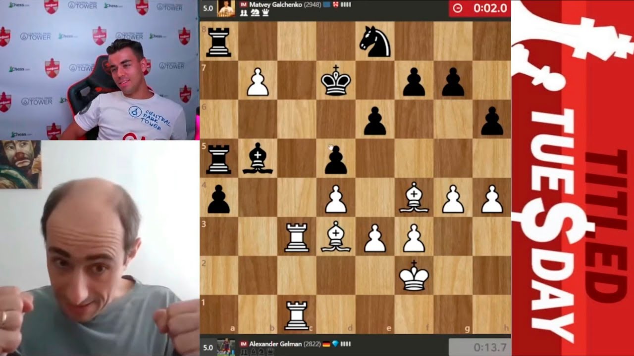 Вау, чемпион России по блицу! Матвей Гальченко - Гельман